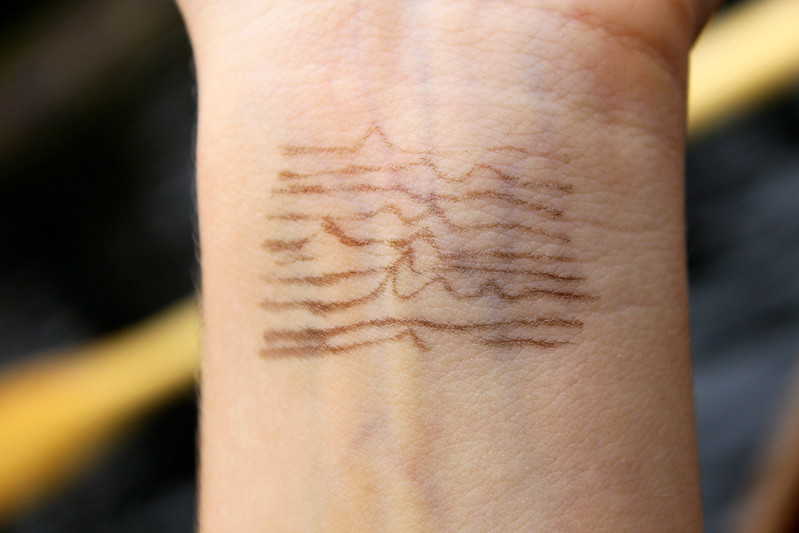 Tatouez des vagues sur votre poignet