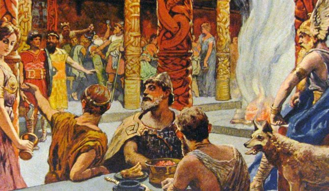 S'asseoir à la même table que le Dieu Odin
