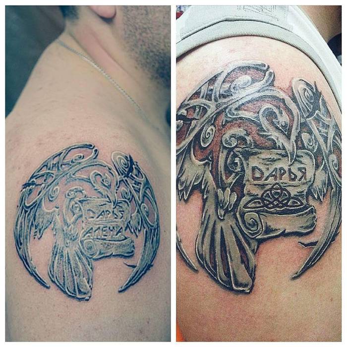 rechapage de tatouages