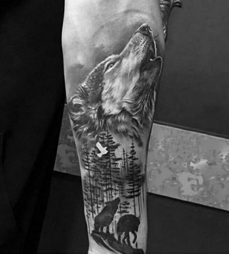 Loup hurlant