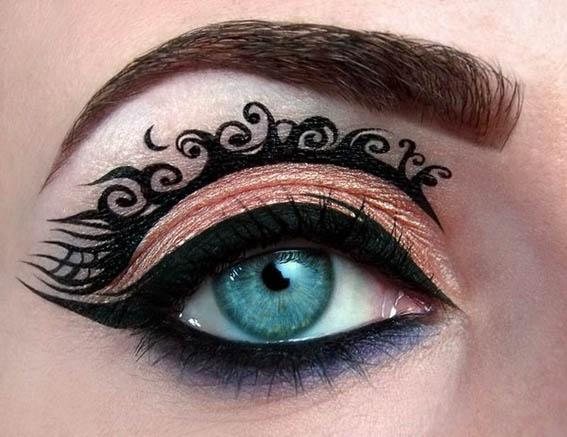 Tatouage temporaire au crayon Eyeliner