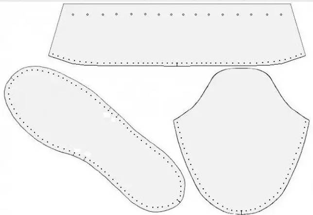 Chaussons chauds à motifs