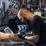Exposition de la semaine du tatouage à Moscou