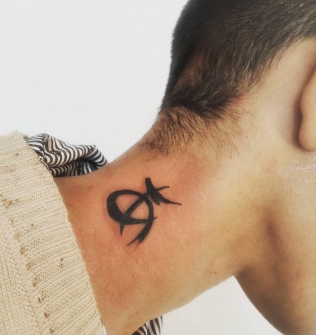 Tatouage japonais Hiragana