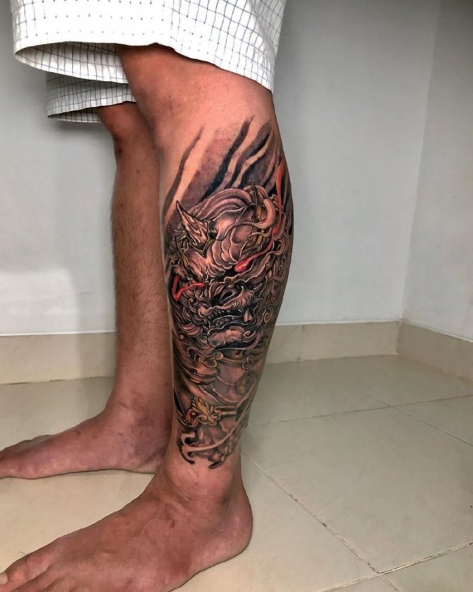 Masques de tatouage japonais