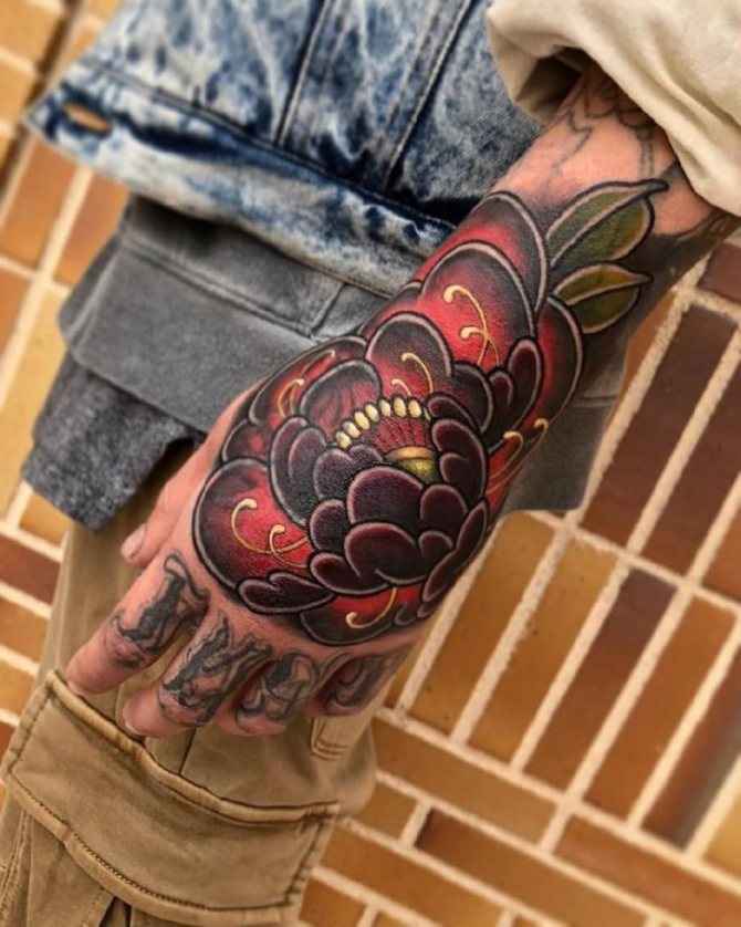 Croquis de tatouage de style japonais