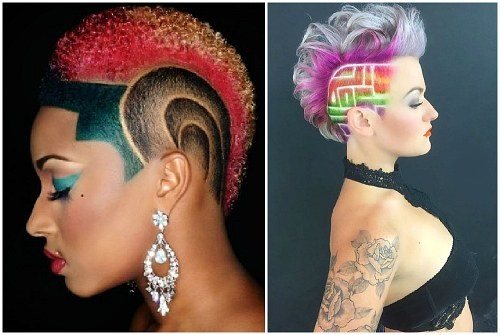 des couleurs vives