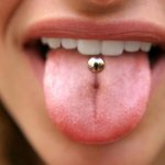 piercing sur la langue