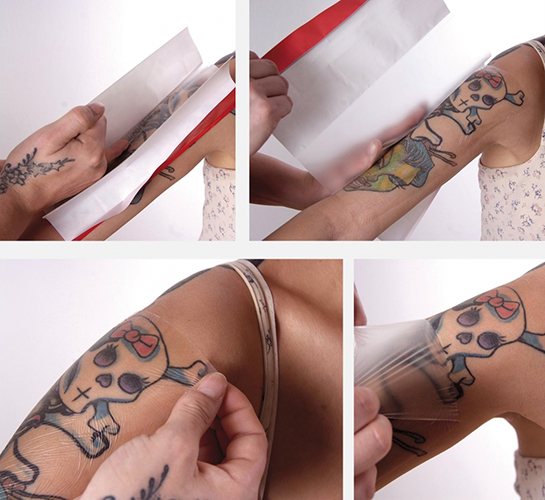 Film sur la guérison des tatouages. Instruction comment utiliser, quoi acheter, soins du tatouage