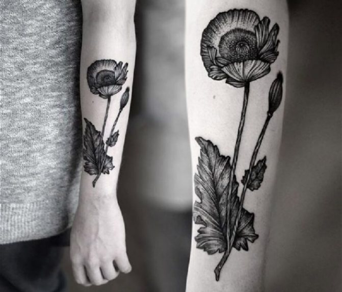 tatouage féminin sur le bras - tatouage féminin sur l'avant-bras pour les filles