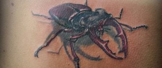 Tatouage Beetlejuice pour les voleurs