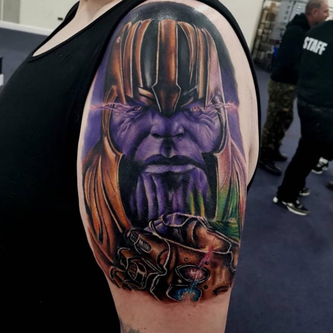 Thanos, le méchant au gant