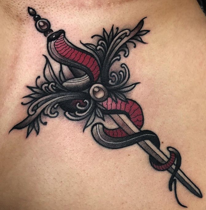Lame oscillante du serpent