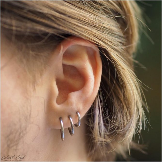 La signification des piercings