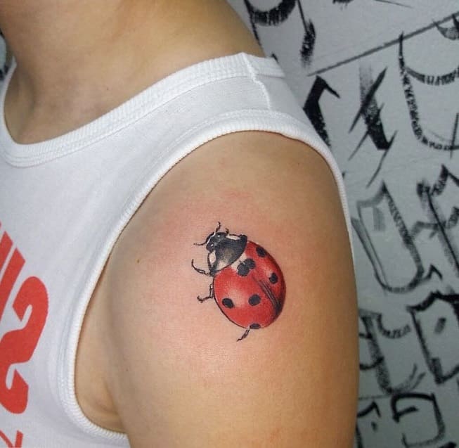 Signification du tatouage de la coccinelle pour les hommes