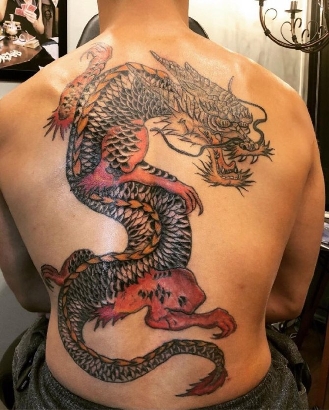 signification du tatouage de dragon