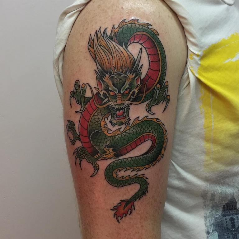 signification du tatouage de dragon