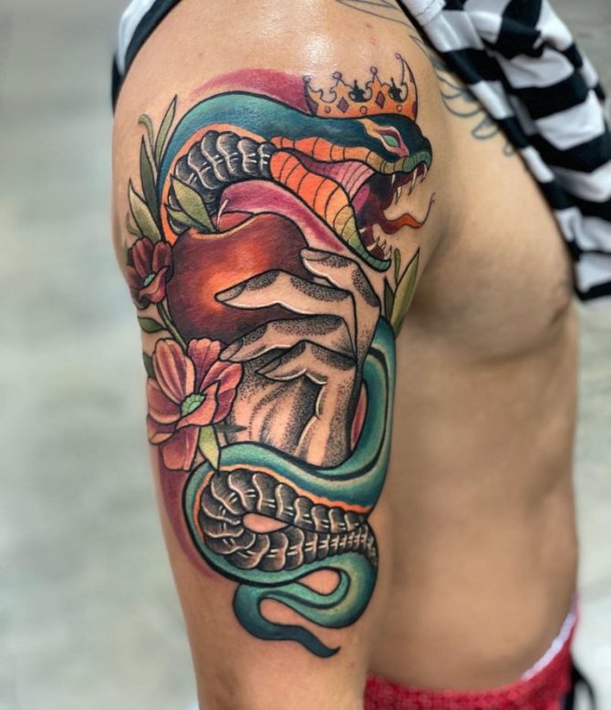 tatouage cobra