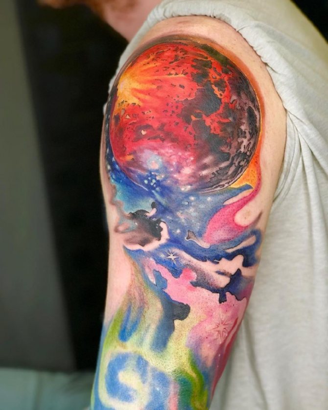 Tatouage de l'espace