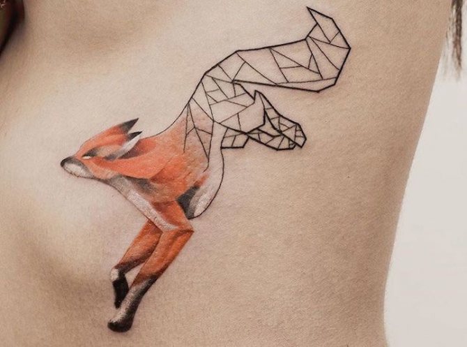 tatouage signifiant renard (passe-partout)