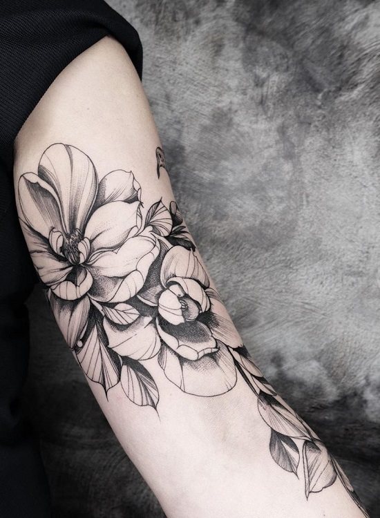 Signification du tatouage de Magnolia