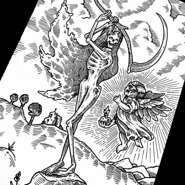 tatouage signification de la mort