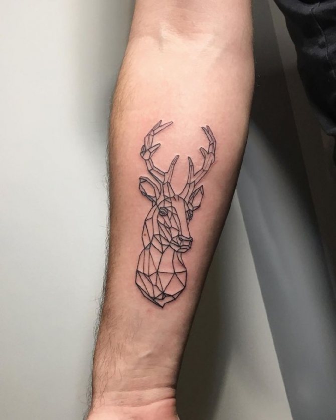 signification du tatouage du cerf