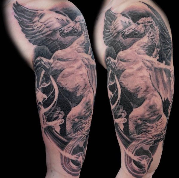 Signification du tatouage de Pégase