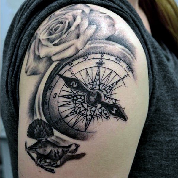 signification du tatouage de la rose