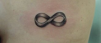 Signe de l'infini